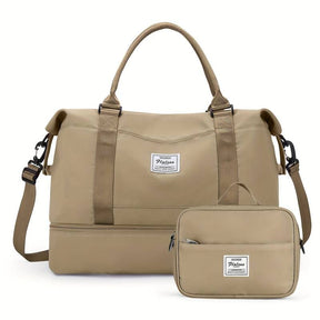 Bolsa-Malas Impermeável com Bolsos Multifuncionais - +Brinde