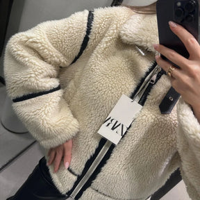 Jaqueta Zara Creamy Modelo Exclusivo Inverno 2025